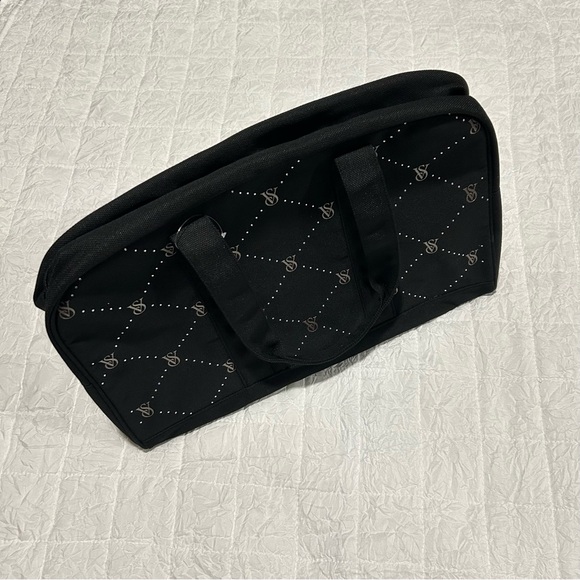 NWT: Victoria's Secret Logo Sequin Duffle Bag - Picture 6 of 9